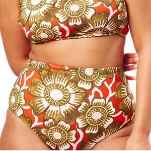NWT Mara Hoffman Lydia Bikini Poppy Multi 3X